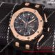 2017 Knockoff Audemars Piguet 2-Tone Rose Gold Black Chronograph Rubber Band (5)_th.jpg